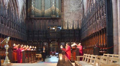 Heritage Singers in Ripon Cathedral